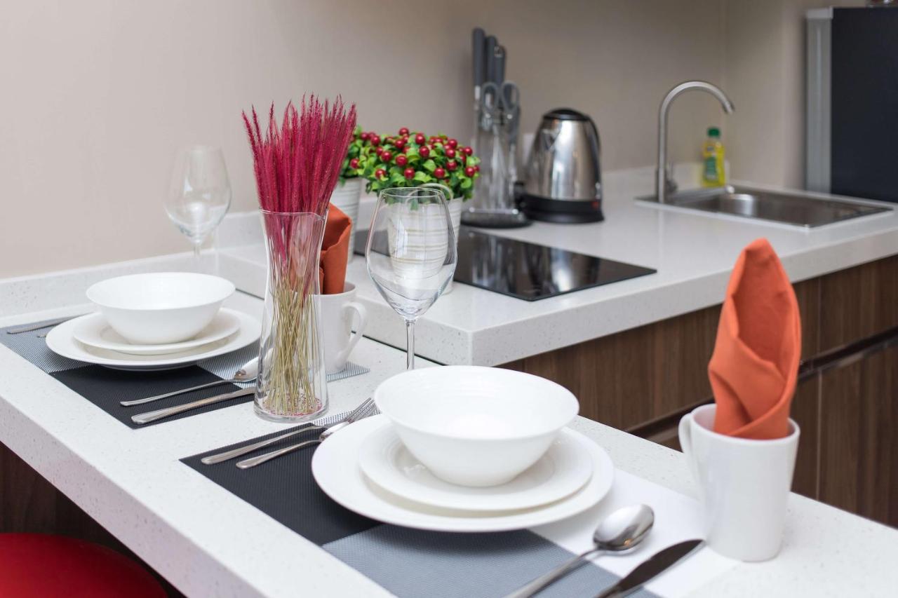 Квартира Вид На Бассейн Nbc S402 By Ibg Property Nai Harn Bagian luar foto